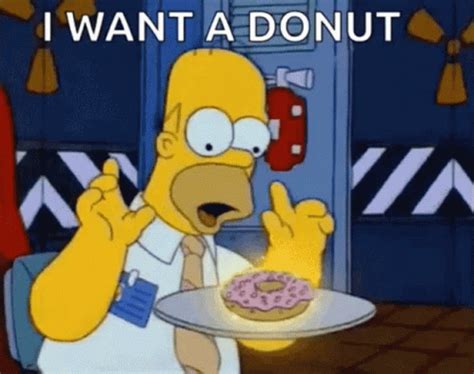 funny donut gif